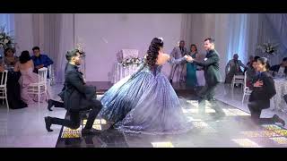 Ariana Grande amp Justin Bieber Stuck with U  primer Vals para QUINCEAÑERA xv leslie Alfredo Vargas [upl. by Attenyt]