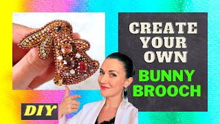 Bunny Brilliance A Beginners Guide to Making Your Own Handmade Brooch [upl. by Ticon]