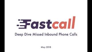 Fastcall Deep Dive Missed Inbound Phone Calls [upl. by Peskoff981]