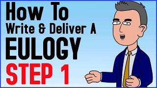 How To Write And Deliver A Eulogy Step 1 of 6  Funeral Speech  A Moment For Yourself Tutorial [upl. by Elana]