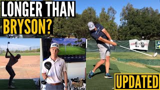 This Golfer Drives it WAAAY Farther Than Bryson DeChambeau [upl. by Cherian]