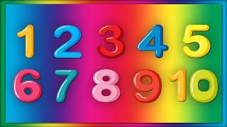 Count to 10  Numbers Song  ABC Baby Songs  123 [upl. by Sutherlan]