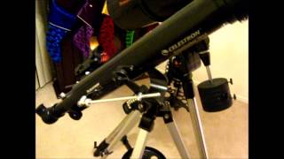 Celestron Powerseeker 70AZ Telescope Review Pt1 [upl. by Patten]