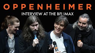 Cillian Murphy Ludwig Göransson Hoyte van Hoytema and Jennifer Lame interviewed on Oppenheimer [upl. by Tyrone]