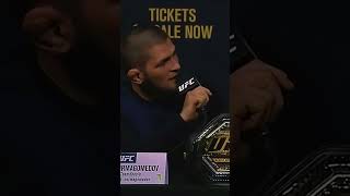 When Khabib Nurmagomedov Silenced Tony Ferguson khabib ferguson pressconference [upl. by Immas77]