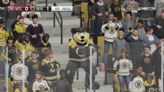 Boston Bruins  NHL 17 Goal Horn and Celebration [upl. by Teahan]