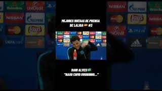 Dani Alves y sus ruedas de prensa son historia fcbarcelona viralfutbol danialves mourinho [upl. by Deeanne]