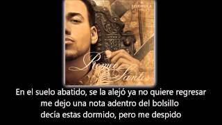 Romeo Santos  Soberbio lyric  letra [upl. by Carny]