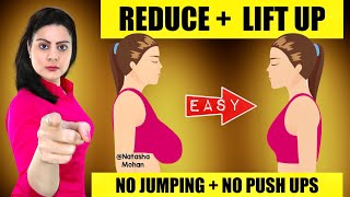 Reduce Breast Fat FAST Naturally🔥 Lose Breast Size in 10 Days  Easy Chest Breast Fat Loss Workout [upl. by Nnaoj]