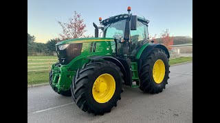 John Deere 6250R tractor walk around Video Command Pro [upl. by Aneloj53]