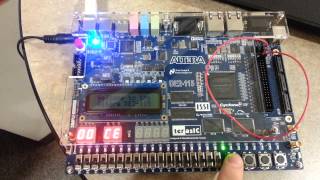 UART Design on DE2 Board [upl. by Acenom]