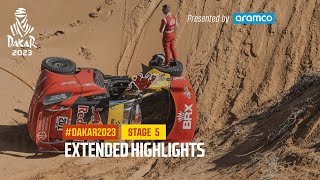 Extended highlights of Stage 5 presented by Aramco  Dakar2023 [upl. by Fredrick]