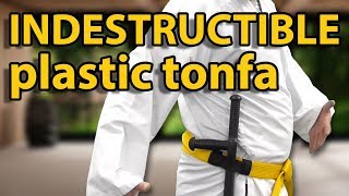 Indestructible Plastic Tonfa Unboxing and Preview  KarateMartcom [upl. by Damien]