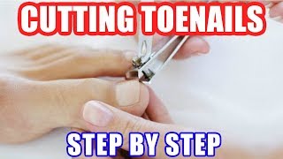 How to Cut Your Toenails Properly – Toe Nail Trimming amp Cutting Step By Step [upl. by Cristine]