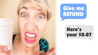 Angry Old Lady Becomes Furious When She Discovers Her Refund Is Only 007  rMaliciousCompliance [upl. by Roseann]