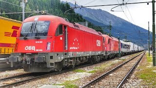 Mit 2 ÖBB Taurus 1216 und RoLa vom Brenner runter nach Wörgl [upl. by Malchy704]