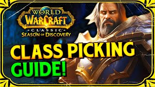 Season of Discovery Class Picking Guide  All Class Changes Explained [upl. by Atinet]