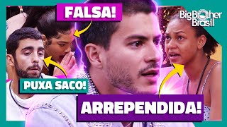 BBB 22 PARTICIPANTES SE HUMILHAM PRA ARTHUR NAIARA DETONA JADE E TIAGO NA ANA MARIA  Virou Festa [upl. by Ivanah]