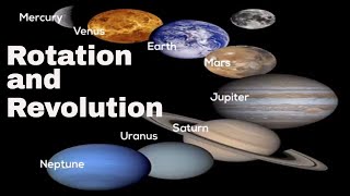 Rotation and Revolution of the 8 planets [upl. by Jaqitsch958]