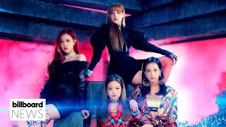 BLACKPINK’s ‘DduDu DduDu’ Music Video Hits 2 Billion Views on YouTube  Billboard News [upl. by Piero]