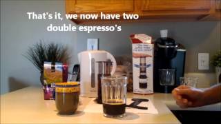 Aeropress vs Keurig 2 Cup Challenge [upl. by Mancino]