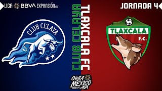 Resumen  Celaya 3  0 Tlaxcala  Jornada 4  Grita México A21  Liga BBVA Expansión MX [upl. by Rhoades]