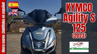 Kymco Agility S 2023  Test Ride Review Soundcheck 0 to 100 kph  VLOG 390 [upl. by Jeffie]