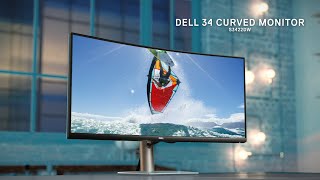 Dell 34 Curved Monitor  S3422DW [upl. by Euphemia]