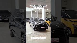 AVANZA TRIM TERLARIS SAMPAI SEKARANG  TOYOTA AVANZA 15 G 2022  Part 1 [upl. by Airbas415]