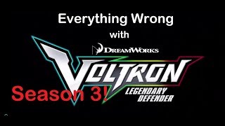 Everything Wrong with Voltron Legendary Defender Season 3 Episode 4 [upl. by Rahmann]