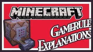 Explanation of Gamerule Commands in Minecraft 145  More Control For Your Adventure Maps [upl. by Ogirdor]