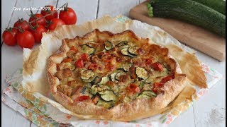 Torta rustica con tonno e zucchine [upl. by Ode]