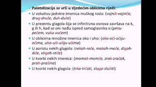 I razred srednje škole  Glasovne promjenePalatalizacija i sibilarizacija [upl. by Zahavi835]