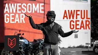 Awful amp Awesome Motorcycle Gear  How to Spot the Difference [upl. by Nwahsat416]