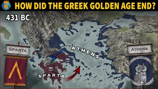 How did the Peloponnesian War Happen  Athens Faces Sparta 431–404 BC [upl. by Holmen]