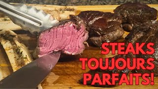 Steaks dorignal toujours parfaits Et moelle  Cuisson sousvide [upl. by Alywt]