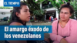 Venezolanos entre quedarse en Cali o seguir su éxodo  El Tiempo [upl. by Jelene]