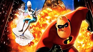 The Incredibles Rise of the Underminer Full Gameplay Walkthrough Longplay [upl. by Olodort766]