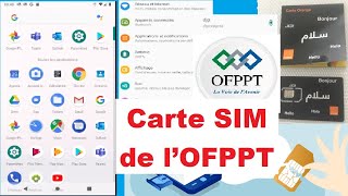 7 Procédure d’utilisation de la carte SIM de lOFPPT [upl. by Yvonne]