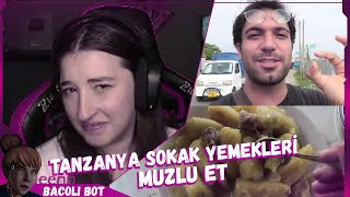 Pqueen  quotTANZANYAda SALYA AKITAN Sokak Yemekleri Muzlu Etquot İzliyor Japon Hamza [upl. by Manley]