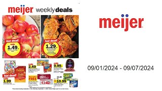 Meijer Weekly Ad US  09012024  09072024 [upl. by Spiegel]