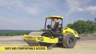 BOMAG Single Drum Rollers Smart Line  Easy operation [upl. by Cuthbert]