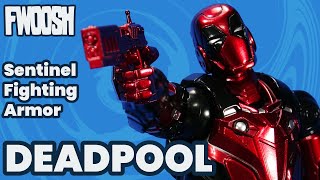 Deadpool Sentinel Fighting Armor Marvel Action Figure Review [upl. by Biancha]