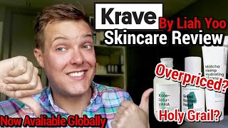 KRAVE BEAUTY  Brutally Honest Korean Skincare Review  Krave Skincare [upl. by Euqor]