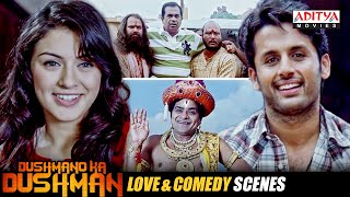 Dushmano Ka Dushman Movie Love amp Comedy Scenes  Nithiin Hansika Motwani  Aditya Movies [upl. by Mercer]