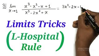 LHospital Rule  Limits Tricks  MHCET  Mathematics  How to solve in Minimum Time [upl. by Eneirda]