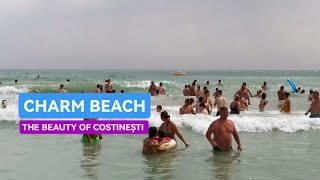 4K 2022 Plaja CHARM BEACH  THE BEAUTY OF COSTINESTI  CONSTANTA  ROMANIA [upl. by Redwine]