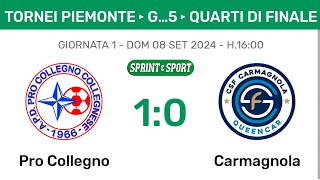 Pro Collegno U15  Carmagnola 2tempo [upl. by Solracnauj]