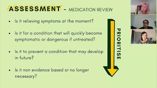 Polypharmacy the geriatricians approach  Bite sized learning from the MDTea Help Series [upl. by Patt]