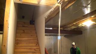 DIY Basement Stairway Ideas [upl. by Egas]